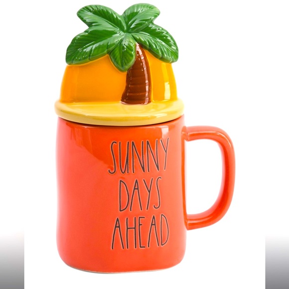 Rae Dunn Other - NWT Rae Dunn Sunny Days Ahead Figural Lidded Mug
